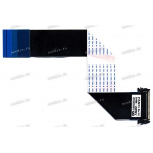 LCD LVDS FFC шлейф мониторный 30 pin обратный, шаг 1.0 mm, длина 230 mm Samsung LS22D300FY/XY, LS22D300HYY/ZA (p/n BN96-29060U)