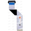 LCD LVDS FFC шлейф мониторный 30 pin обратный, шаг 1.0 mm, длина 200 mm Samsung LS24B300BLZ/EN, LS24B300EL/ZA (p/n BN96-13722Q)