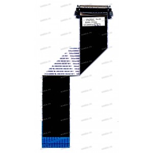LCD LVDS FFC шлейф мониторный 30 pin обратный, шаг 1.0 mm, длина 200 mm Samsung LS24B300BLZ/EN, LS24B300EL/ZA (p/n BN96-13722Q)