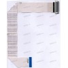 LCD LVDS FFC шлейф мониторный 30 pin обратный, шаг 1.0 mm, длина 375 mm LG Flatron 775FT (p/n EAD61905288)