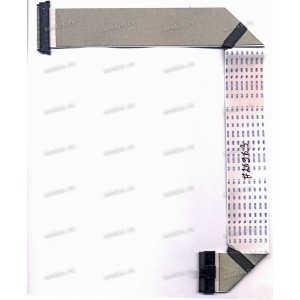 LCD LVDS FFC шлейф мониторный 30 pin обратный, шаг 1.0 mm, длина 395 mm 