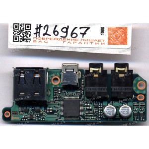 USB & Audio & FireWire board Sony VGN-Z11WN (p/n A1553759A)
