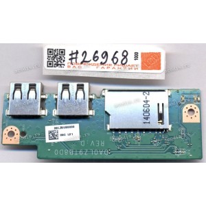USB & CardReader board Lenovo IdeaPad U430, U530 (p/n DA0LZ9TB8D0 REV D)