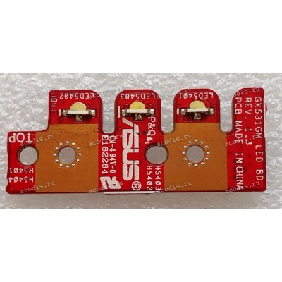 LED board Asus GX531GM (p/n: 90NR0100-R12000)