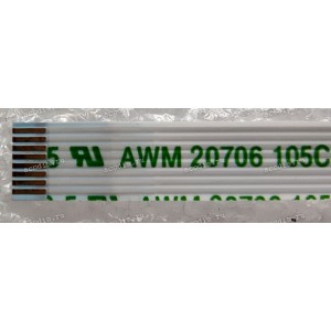 FFC шлейф 8 pin обратный, шаг 0.5 mm, длина 195 mm Asus X507UF (p/n 14010-00562300)