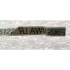 FFC шлейф 4 pin прямой, шаг 0.5 mm, длина 196 mm Power board Asus GX531GM, GX531GS (p/n 14010-00170500) 