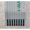 FFC шлейф 8 pin прямой, шаг 1.0 mm, длина 148 mm TouchPad Acer M3-581TG 