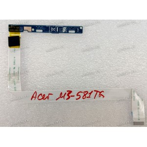 Power Button board & Reset Button board & cable Acer M3-581TG (p/n N076C10801, 11425365-00071) 