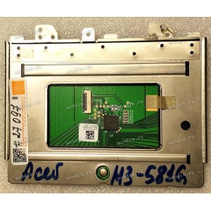 TouchPad Module Acer Aspire M3-581TG (p/n: 04A1-007X0PB, SA577C-1400) with holder with black cover 