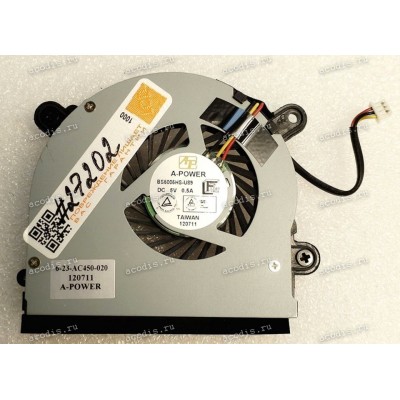 Кулер MSI S6000, X600, 16D3, 1691, Clevo C4500, C4800, C5100Q, C5500Q, DNS 01188740, 0118742, 0123975, 0146169, W253ELQ, GigaByte Q1700, Q1700C, iRu Patriot 701