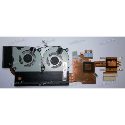 Сист.охл. Acer Aspire 7 A715-75G-51PD (AT2Y1005DA0-AUR1, Delta NS85C06-18K20)