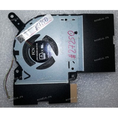 Кулер Asus G512LV, G512LW, G512LWS, G531GW, G532LV, G532LW, G532LWS, G731GV, G731GW, G731GT, G731GU GPU 12V ROG Strix (p/n 13NR01N0P09111, DFSCK2211581L) 4 pin 