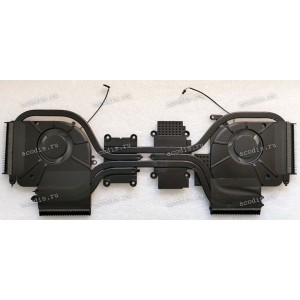 Сист.охл. Asus W700G3T (13NB0P00AM0111, 3HBKTTMJN20 2C, DFS200105B70T) 2 кулера 