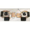 Сист.охл. Asus W700G3T (13NB0P00AM0141, 3HBKTTMJN20 2D, DFS200105B70T) 2 кулера FN17 DC 5V 4 pin