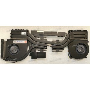 Сист.охл. Asus GL504GW-1A (13NR01C1AM0111, 13N1-7JA0111 0A, DFSCK221151810, DFSCK221051820) 2 кулера