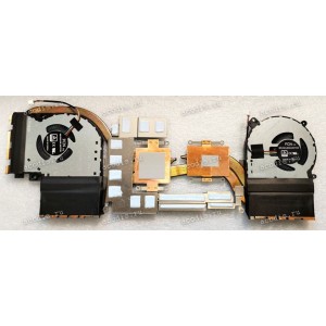 Сист.охл. Asus GL504GW-1A (13NR01C1AM0111, 13N1-7JA0111 0A, DFSCK221151810, DFSCK221051820) 2 кулера
