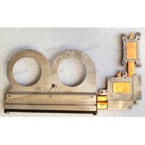 Heatsink Samsung NP670Z5E, NP680Z5E, NP770Z5E, NP780Z5E, NP870Z5E, NP870Z5G, NP880Z5E (BA62-00804A, 0M105229)