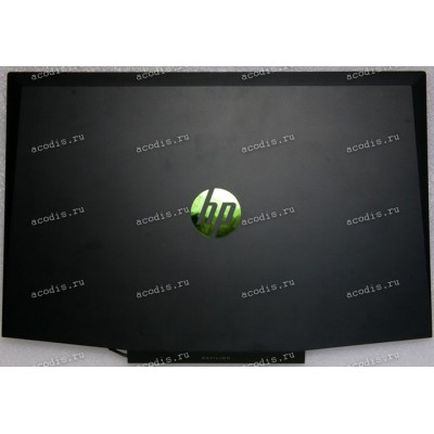 Верхняя крышка HP Pavilion Gaming  17-cd0001 ... 17-cd0999, 17t-cd000  чёрная матовая (L56886-001, L58850-001, L56889-001, AP2K9000110, DC33002AT10, DC33002AT00)