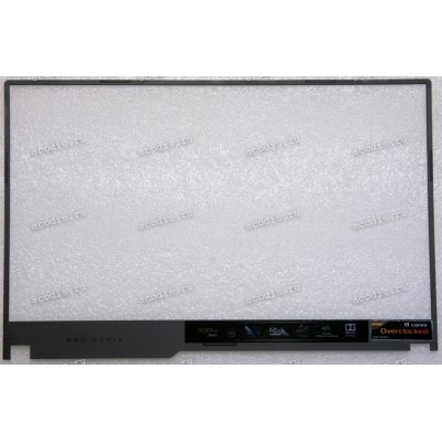 Верх. кр. рамка Asus G513Q, G513QM тёмно-серая (13NR0572P03011)