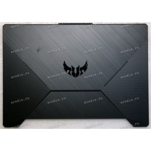 Верхняя крышка Asus FX506IH чёрная с красным кантом (47BKXLCJN30)