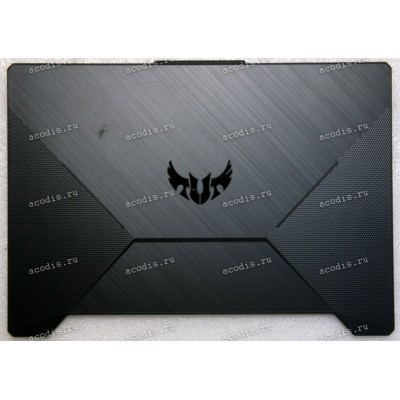 Верхняя крышка Asus FX506IH чёрная с красным кантом (47BKXLCJN30)
