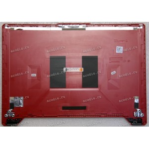 Верхняя крышка Asus FX506IH чёрная с красным кантом (47BKXLCJN30)