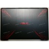 Верхняя крышка Asus FX570UD-1C чёрно-красная (90NB0IX1-R7A010, 47XKILCJN10)