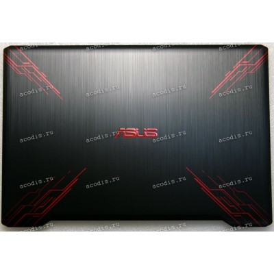 Верхняя крышка Asus FX570UD-1C чёрно-красная (90NB0IX1-R7A010, 47XKILCJN10)