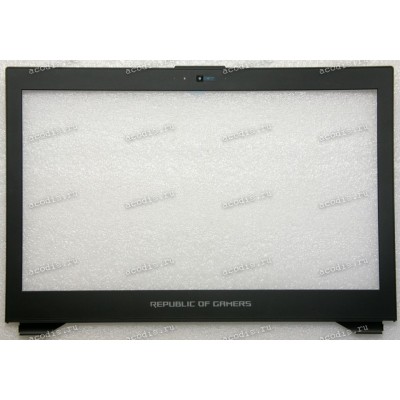 Верх. кр. рамка Asus GX501GI-1A чёрная (90NR00A1-R7B010, 13N1-4NA0801, 13NR00A1AP0101)
