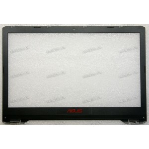 Верх. кр. рамка Asus FX570UD-1C чёрная (90NB0IX1-R7B010, 48XKILBJN10)