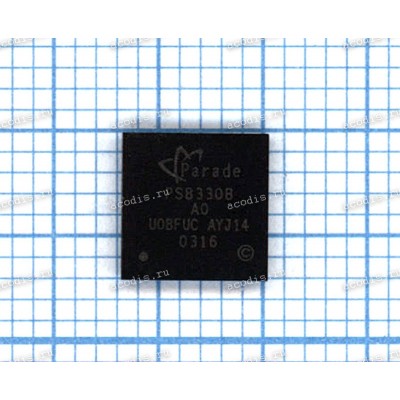 Микросхема Parade PS8330BQFN48GTR-A0 QFN-48 REPEATER DRIVER IC (Asus p/n: 06053-00210000) NEW original
