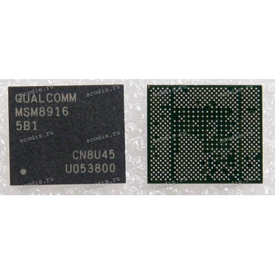 Микросхема QualComm MSM-8916-5-760NSP-TR-00-0-B1 760NSP MSM8916 (Asus p/n: 02135-00690500) NEW original