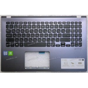 Keyboard Asus X509, X509UA, X509UB серый русифицированный (13NB0M22P03016, 13N1-AHA0D11, 13NB0MZ2P03016, 13NB0MZ2P02017, 12NB0MZ2P02012, 13NB0MZ2AP0301, 39XKRTAJN20)+Topcase