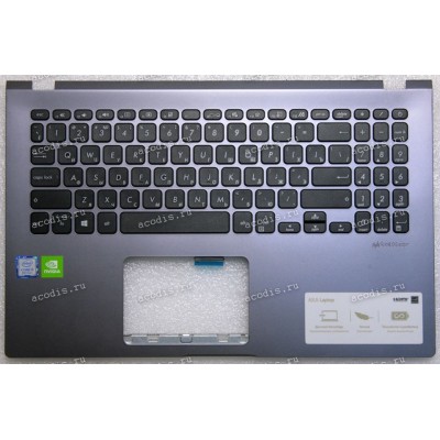 Keyboard Asus X509, X509UA, X509UB серый русифицированный (13NB0M22P03016, 13N1-AHA0D11, 13NB0MZ2P03016, 13NB0MZ2P02017, 12NB0MZ2P02012, 13NB0MZ2AP0301, 39XKRTAJN20)+Topcase