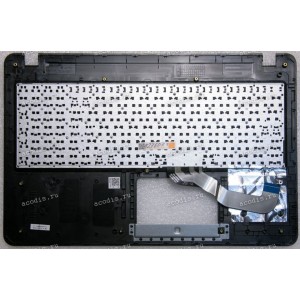 Keyboard Asus F540BA, F540UA, X540BA, X540UA, X540UB темно-синий, русифицированный (90NB0HF1-R31RU3, 12626151-00, 13NB0HE7AP0101, 13NB0HE7P01014, 0KNB0-610TRU00, 36KJDTAJN00)+Topcase Keyboard Asus F540BA, F540UA, X540BA, X540UA, X540UB темно-синий, русифицированный (90NB0HF1-R31RU3, 12626151-00, 13NB0HE7AP0101, 13NB0HE7P01014, 0KNB0-610TRU00, 36KJDTAJN00)+Topcase