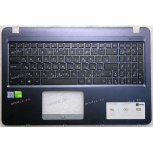 Keyboard Asus F540BA, F540UA, X540BA, X540UA, X540UB, X540UB темно-синий русифицированная (13NB0HE7AP0101)+Topcase Keyboard Asus F540BA, F540UA, X540BA, X540UA, X540UB, X540UB темно-синий русифицированная (13NB0HE7AP0101)+Topcase