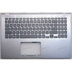 Keyboard Asus X509UA, X509UJ-1S серебристый, русифицированный (90NB0N71-R31RU0, 0KNB0-5108RU00, 13NB0MZ1P03013, 39XKRTAJN70, ASM18M93SU-920)+Topcase