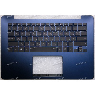Keyboard Asus UX430UA, UX430UAR-1B синий русифицированная (90NB0EC2-R32RU0) + Topcase