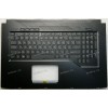 Keyboard Asus GL703VM-1B чёрный русифицированная (90NB0GL2-R31RU0, 3BBKNTAJN10, EABKN004020, AEBKL700020, V170146DS1) + Topcase