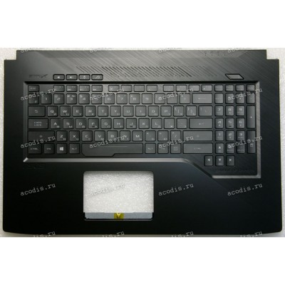 Keyboard Asus GL703GE-1B чёрный русифицированная (90NR00D2-R30RU0)+ Topcase