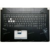 Keyboard Asus FX705GD, FX705GE-1A, FX705GM TUF Gaming чёрный русифицированная, без подсветки (90NR00Z1-R30RU1)+ Topcase