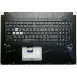 Keyboard Asus FX705GD, FX705GE-1A, FX705GM TUF Gaming чёрный русифицированная, без подсветки (90NR00Z1-R30RU1)+ Topcase Keyboard Asus FX705GD, FX705GE-1A, FX705GM TUF Gaming чёрный русифицированная, без подсветки (90NR00Z1-R30RU1)+ Topcase