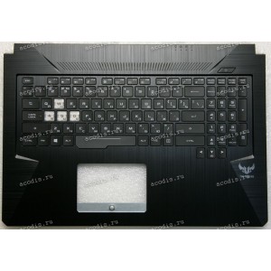 Keyboard Asus FX705GD, FX705GE-1A, FX705GM TUF Gaming чёрный русифицированная, с подсветкой  (90NR00Z1-R31RU1, 90NR00Z1-R32RU0, 13N1-6EA0521, 13NR00Z1AP0211)+ Topcase