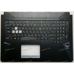 Keyboard Asus FX705GD, FX705GE-1A, FX705GM TUF Gaming чёрный русифицированная, с подсветкой (90NR00Z1-R31RU1, 90NR00Z1-R32RU0, 13N1-6EA0521, 13NR00Z1AP0211)+ Topcase Keyboard Asus FX705GD, FX705GE-1A, FX705GM TUF Gaming чёрный русифицированная, с подсветкой (90NR00Z1-R31RU1, 90NR00Z1-R32RU0, 13N1-6EA0521, 13NR00Z1AP0211)+ Topcase