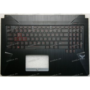 Keyboard Asus FX705GD, FX705GE-1B, FX705GM TUF Gaming чёрный нерусифицированная, с подсветкой  (90NR00Z2-R30UI1)+ Topcase