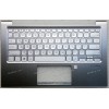 Keyboard Asus X330FA, X330FN, X330UA, X330UN-2D серебристый металл, русифицированный  (90NB0JD2-R31RU0, 13NB0JF1P06011, 13N1-5NA0401, 13NB0JF2AM0201)+ Topcase