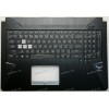 Keyboard Asus FX705GE-1A нерусифицированная, тайская, чёрная (90NR00Z1-R30TA1, 13N1-6EA0401, 13NR00R1AP0301)+ Topcase