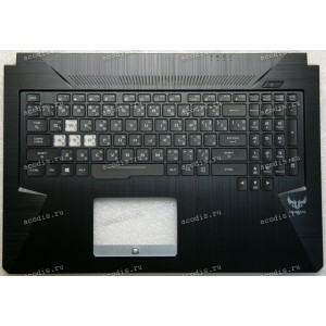 Keyboard Asus FX705GE-1A нерусифицированная, тайская, чёрная (90NR00Z1-R30TA1, 13N1-6EA0401, 13NR00R1AP0301)+ Topcase