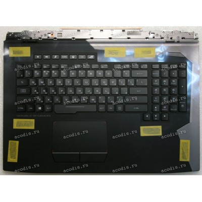 Keyboard Asus G703GS-1A чёрная матовая, русифицированная (90NR0091-R31RU0, 13NR0091AP0101)+ Topcase