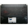 Keyboard Asus FX505GE-1B чёрная русифицированная (90NR00S2-R32RU0, 13N1-5JA0801, 13N1-5JA0901, 13NR00S1AP0211)+ Topcase Keyboard Asus FX505GE-1B чёрная русифицированная (90NR00S2-R32RU0, 13N1-5JA0801, 13N1-5JA0901, 13NR00S1AP0211)+ Topcase